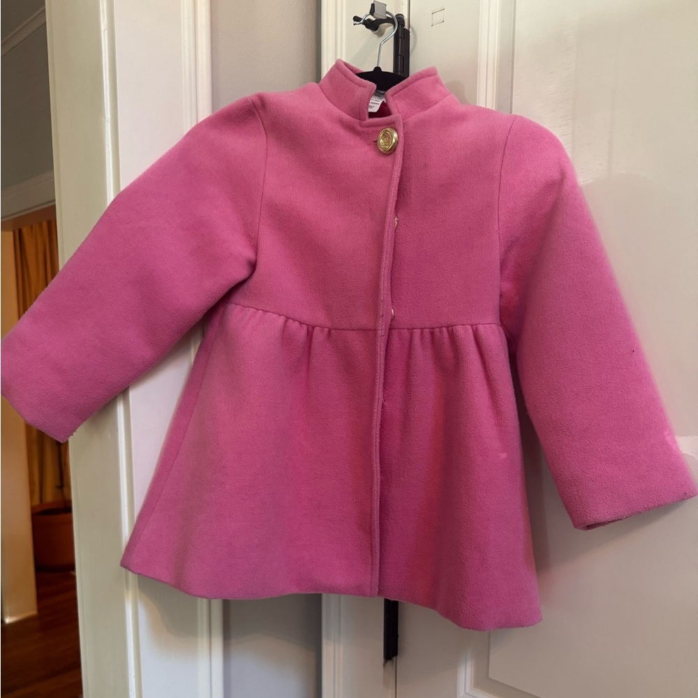 The Beaufort Bonnet Company Penelope Coat in Hampton Hot Pink sz 7 GUC